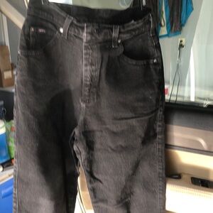 Riders by Lee Black Jeans with Faded Look and Classic Stitching